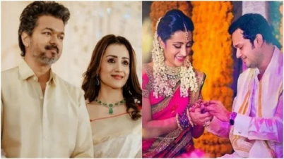 বিজয়ের সঙ্গে পরকীয়ার গুঞ্জনের মধ্যে ব্যবসায়ীর সঙ্গে তৃষার বিয়ে