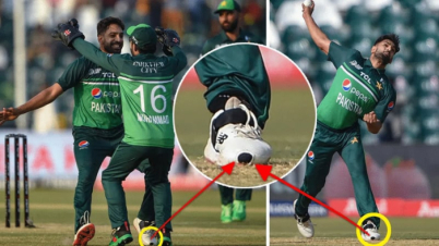 যে কারণে ‘ছেঁড়া’ জুতা পরে বোলিং করেন পাক তারকা পেসার রউফ
