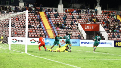 ২ লাল কার্ড, ৫ গোলের ম্যাচে রুদ্ধশ্বাস জয় বাংলাদেশের