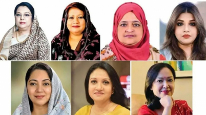 ভোটে জয়ী হয়ে সংসদের পথে সাত নারী