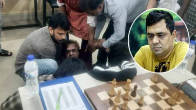 দাবা খেলতে খেলতে মৃত্যুর কোলে ঢলে পড়লেন গ্র্যান্ডমাস্টার জিয়া